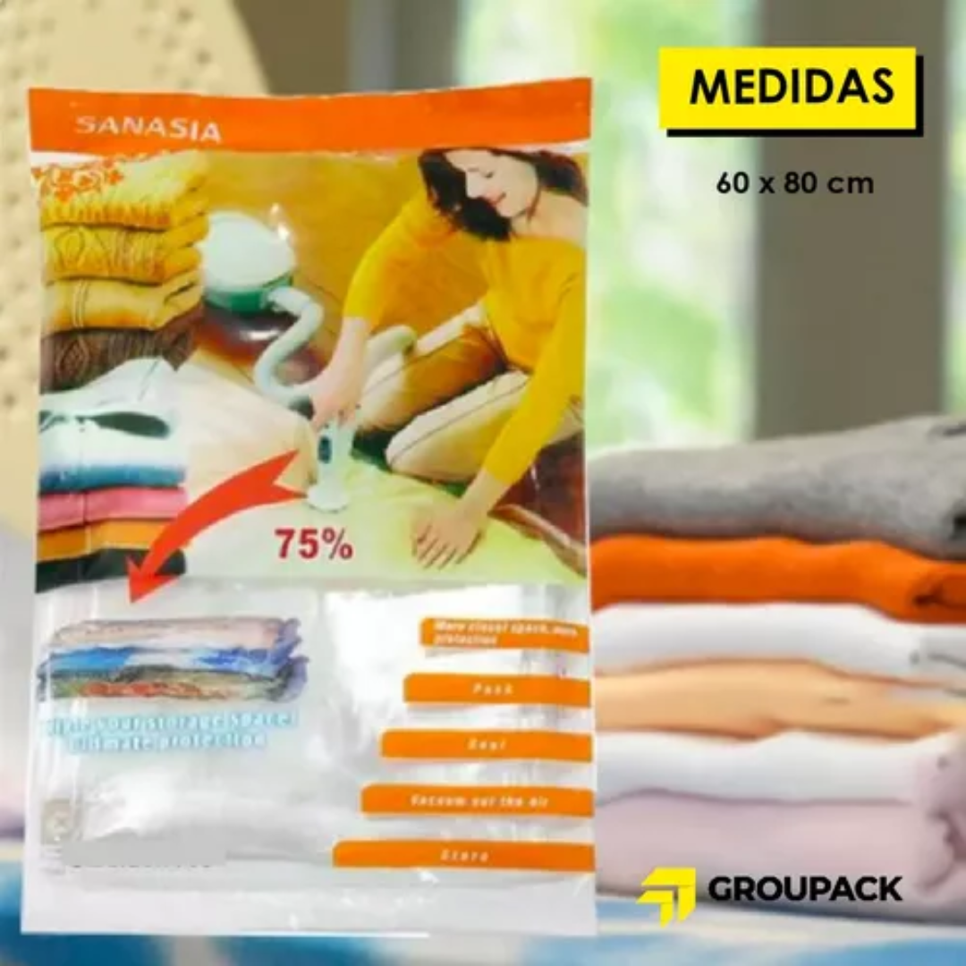 Bolsas Almacenamiento Al Vacío 60x80